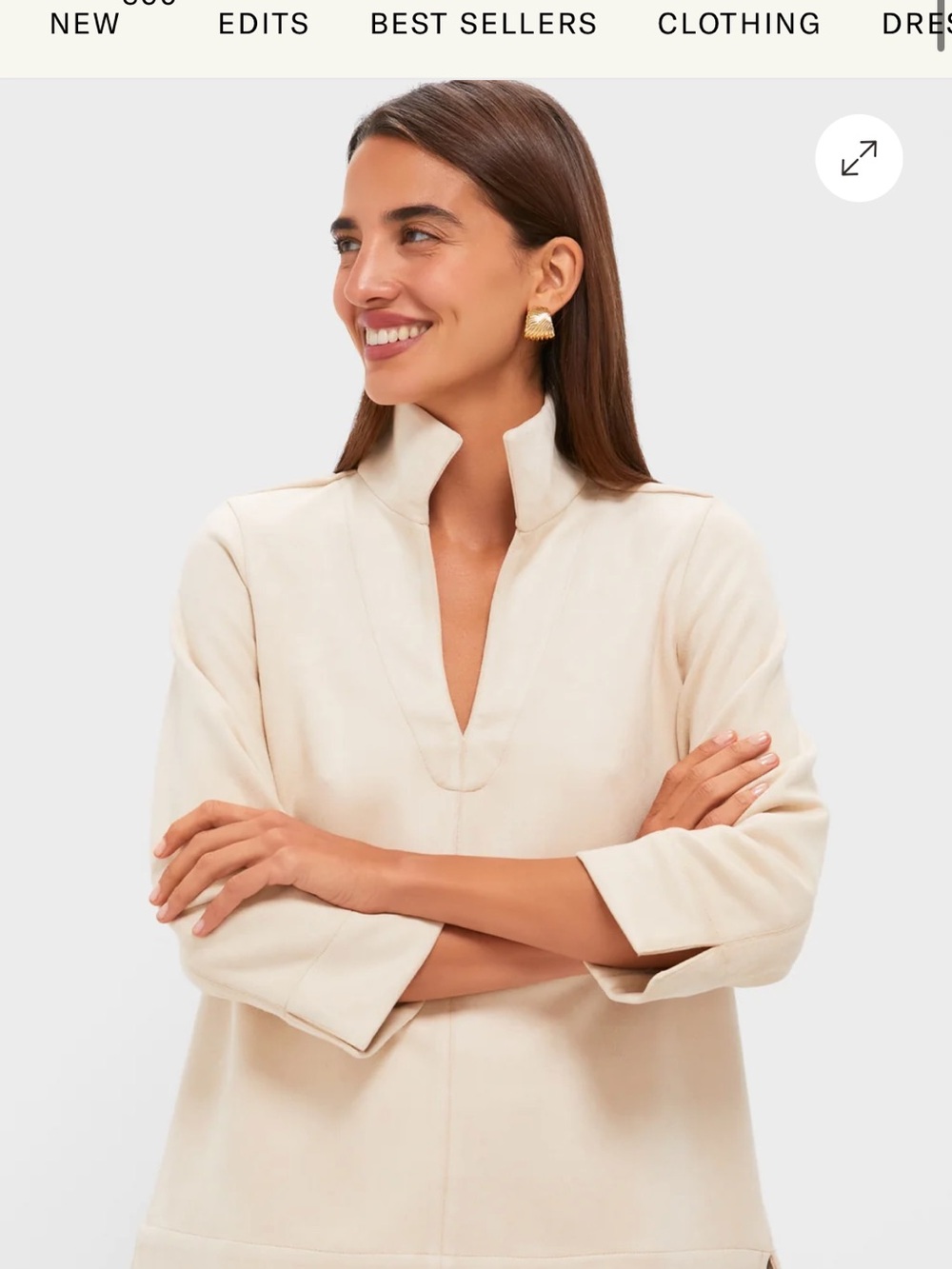 Tuckernuck Margot Suede Tunic - Picture 2 of 5